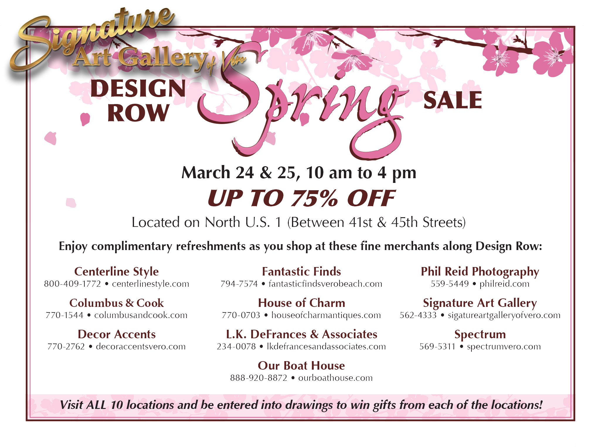 Design Row Spring Sale